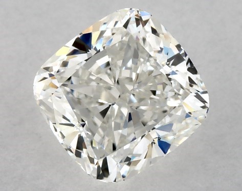 GIA 1.00 Carat H-VS1 Ideal Cut Cushion Modified Diamond